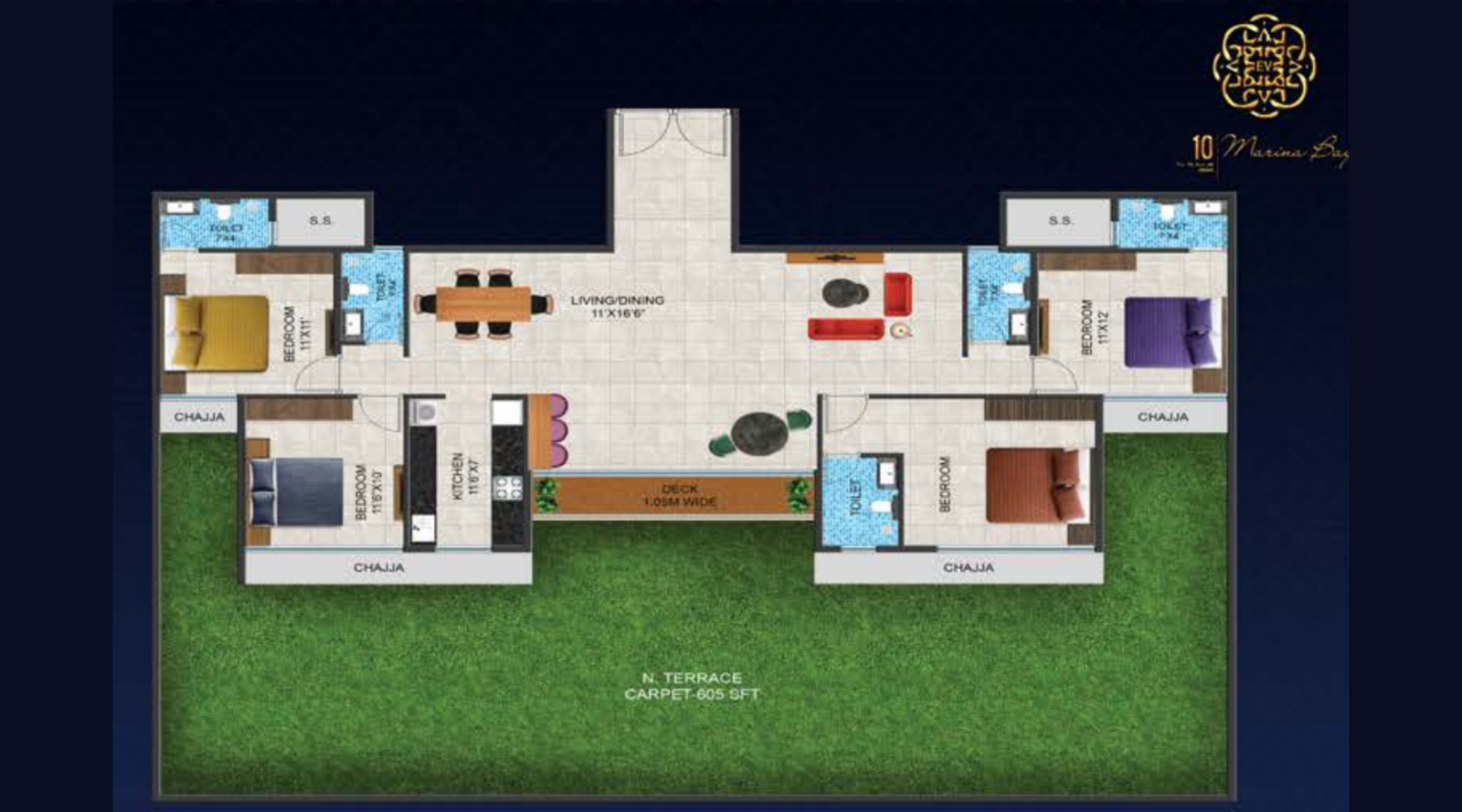 EV-10-Marina-Bay-Floor-Plan-2-BHK-700-sqft-Jodi